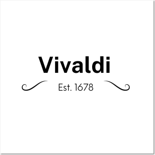 Vivaldi Est. 1678. Posters and Art